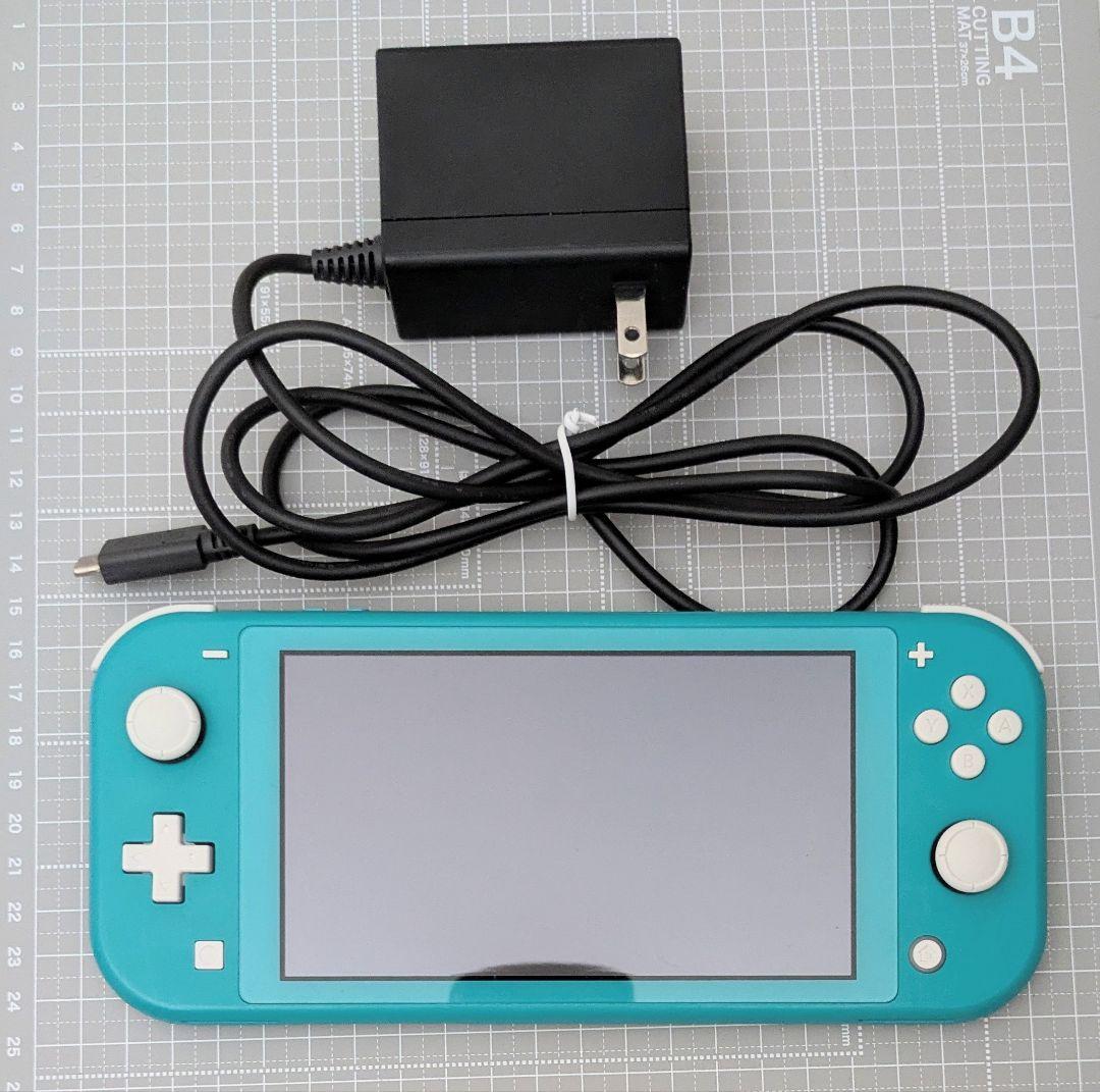 任天堂Switch Lite ターコイズ 充電器付き