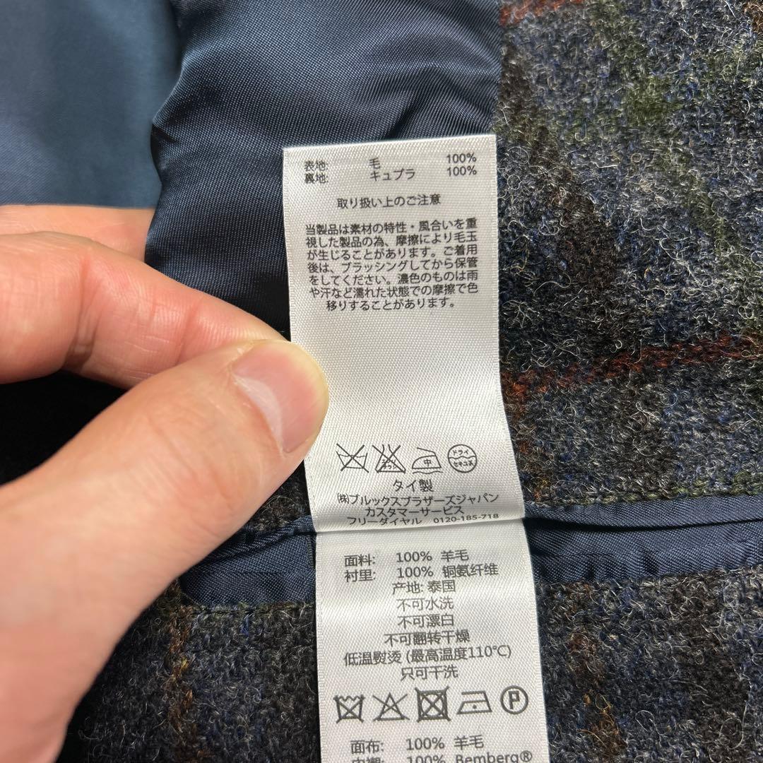 ブルックスブラザーズ　ハリスツイード　テーラードジャケット