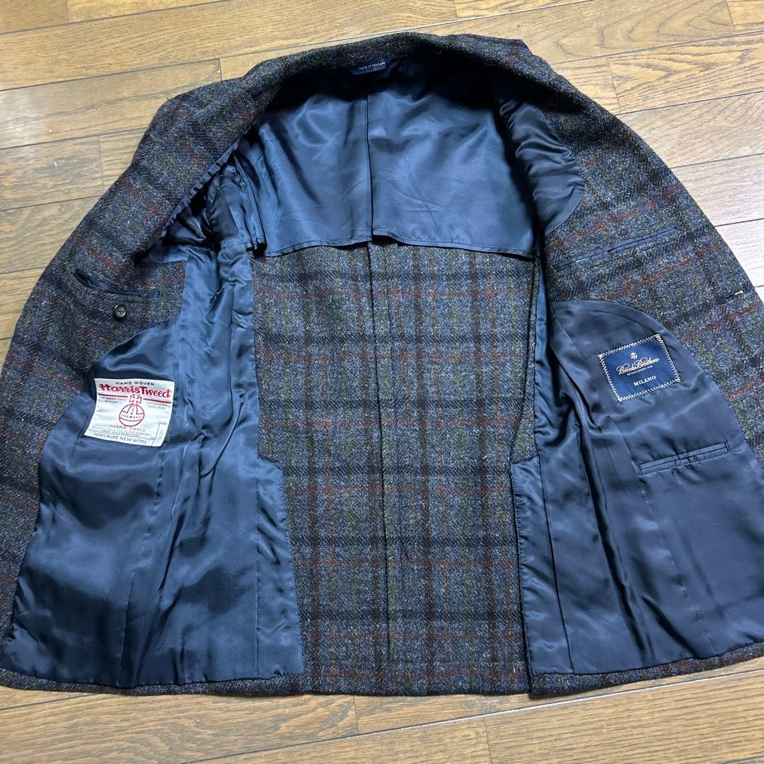ブルックスブラザーズ　ハリスツイード　テーラードジャケット