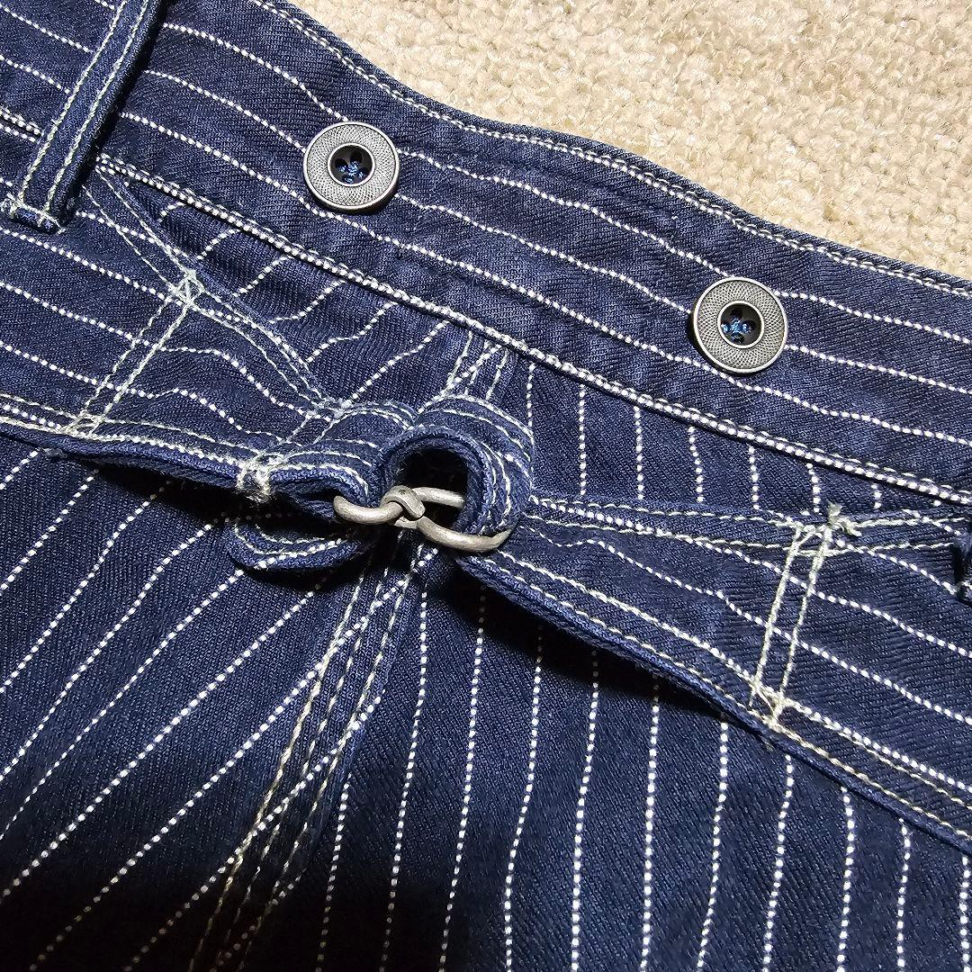 Schott ショット オールドヒッコリー デニムパンツ インディゴ 34インチ