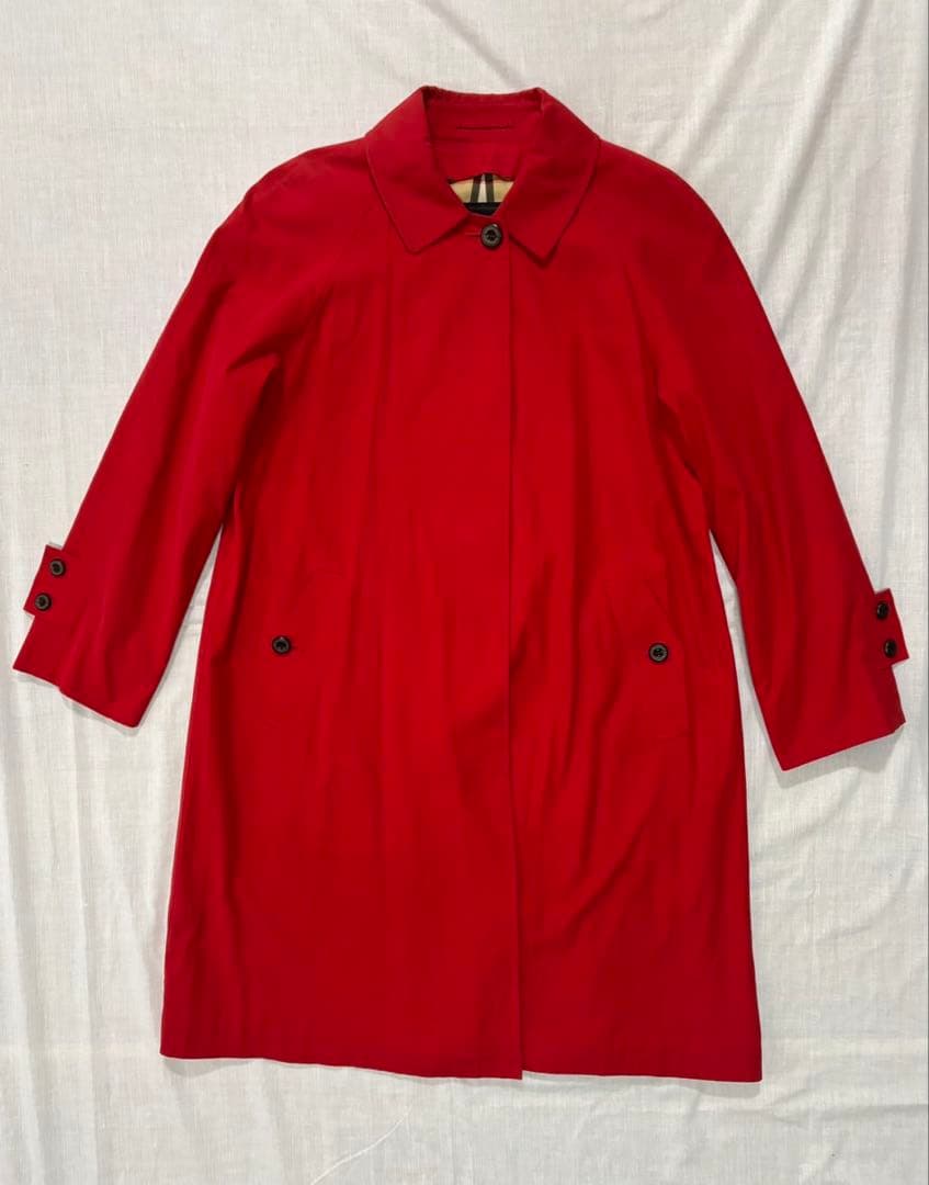 Burberry's バーバリーズ　ノバチェック　ステンカラーコート　38