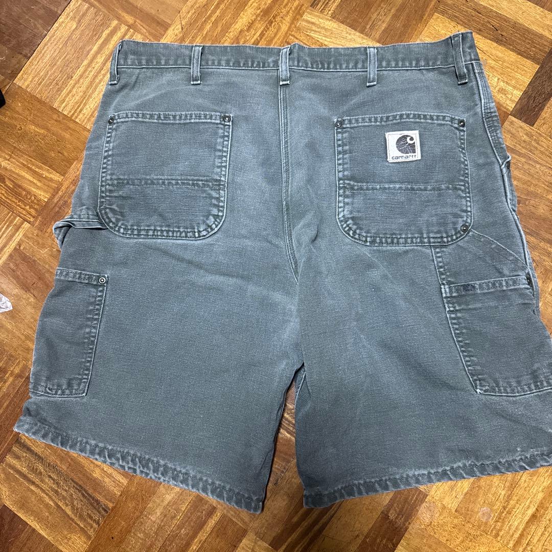 ヤ*ジ様 USA製 カーハート ダブルニー ショートパンツ MOS W40