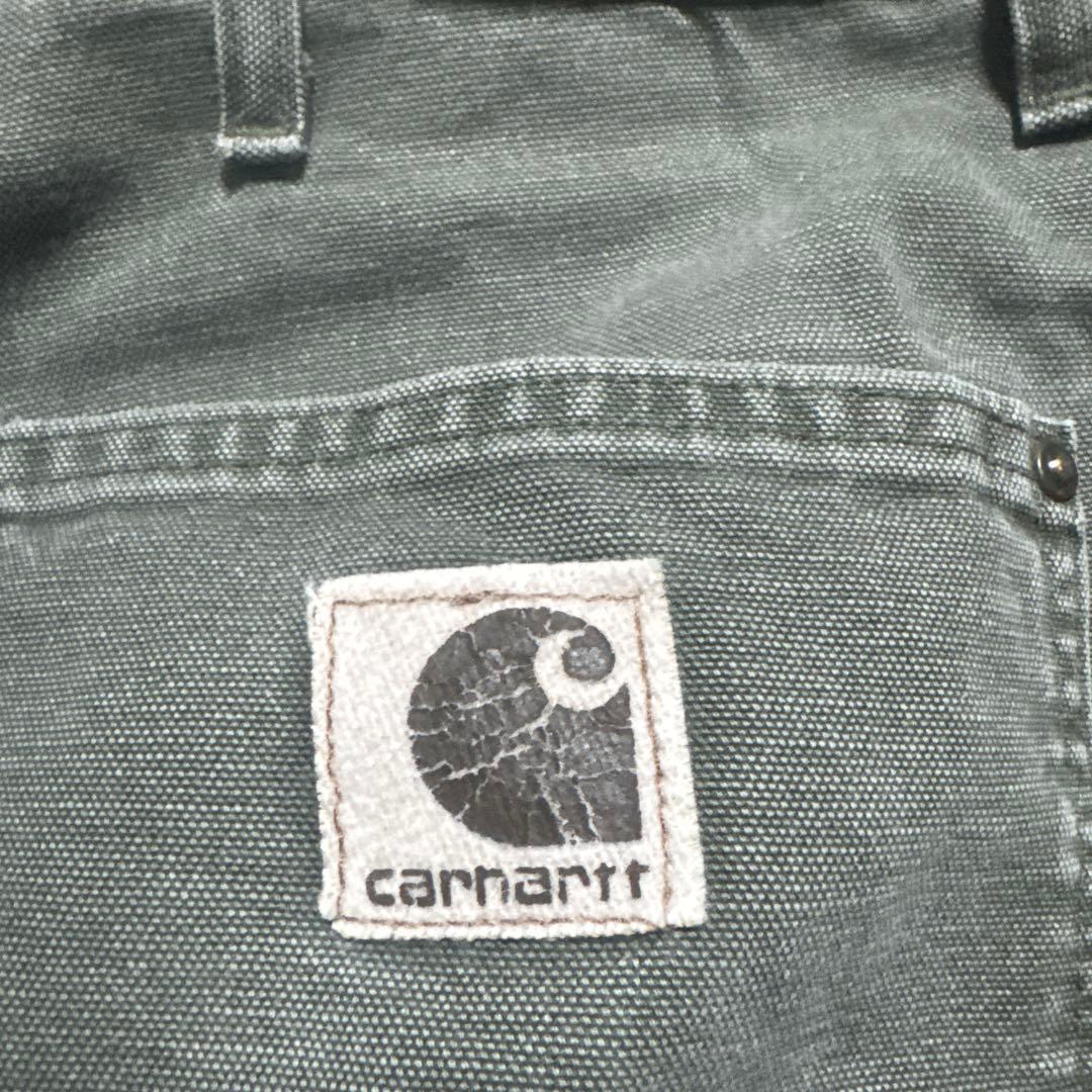 ヤ*ジ様 USA製 カーハート ダブルニー ショートパンツ MOS W40