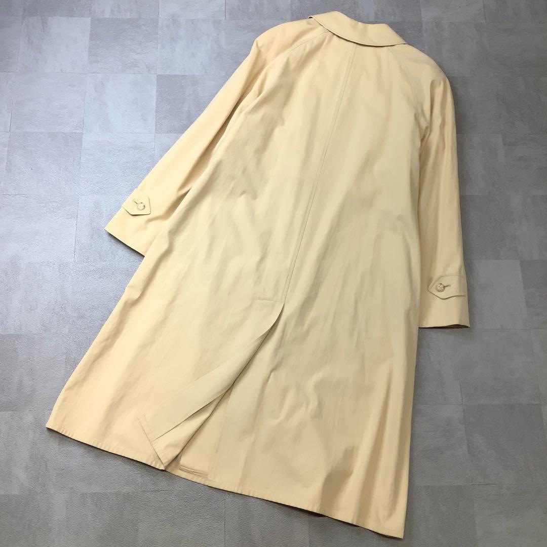 90‘s Burberry コットン シングル トレンチコート ライトベージュ