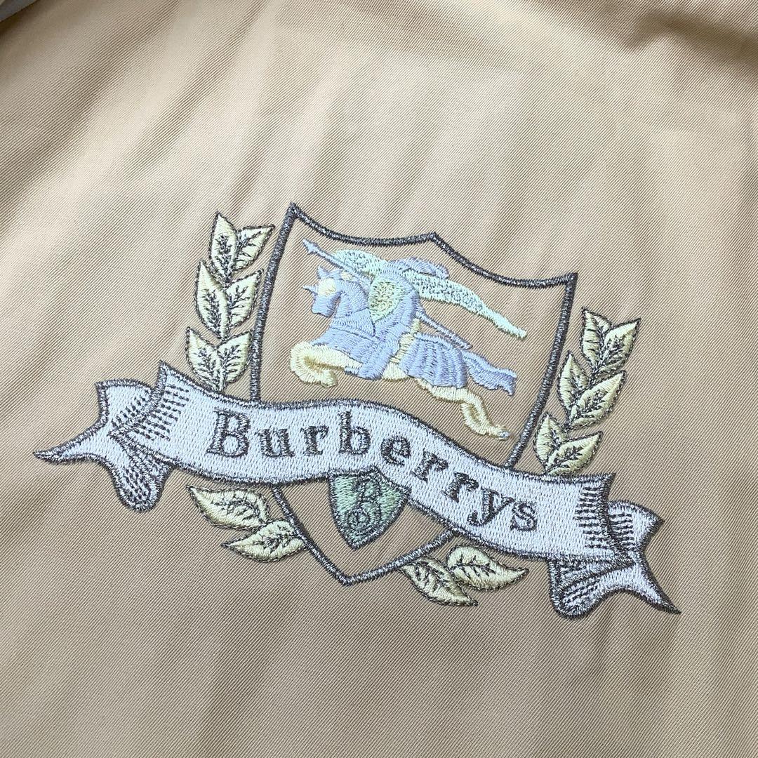 90‘s Burberry コットン シングル トレンチコート ライトベージュ