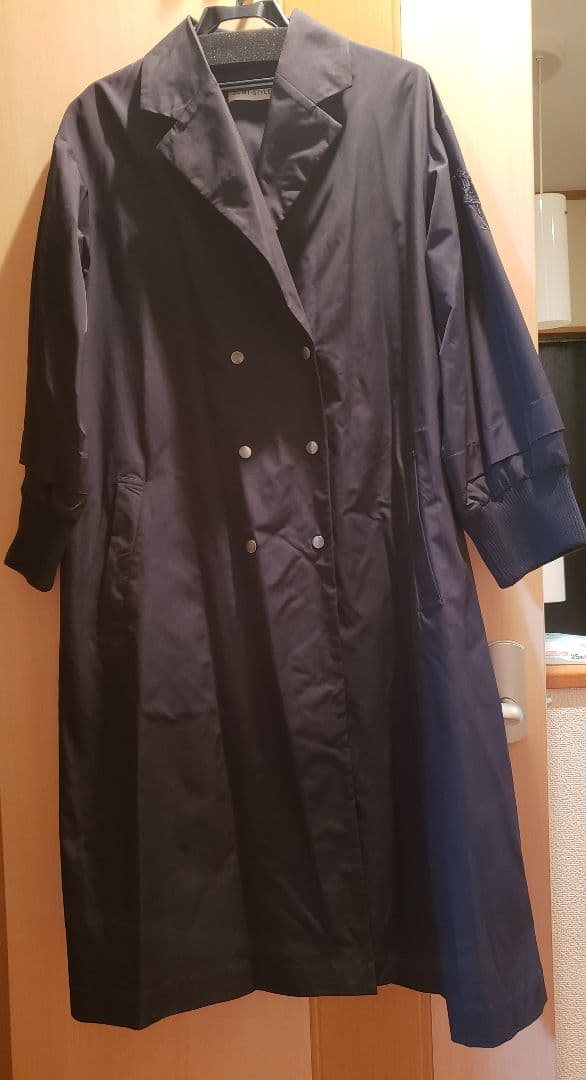 イアパピヨネ スミスタイル 馬刺繍スプリングコート美品