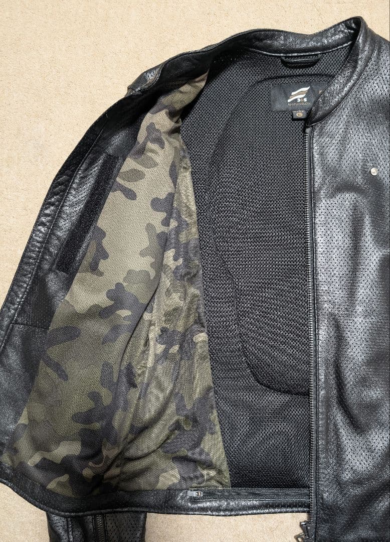 ヒョードー365パンチングレザージャケット