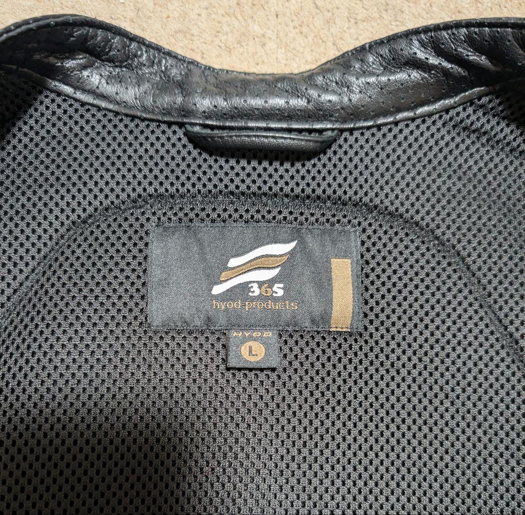 ヒョードー365パンチングレザージャケット