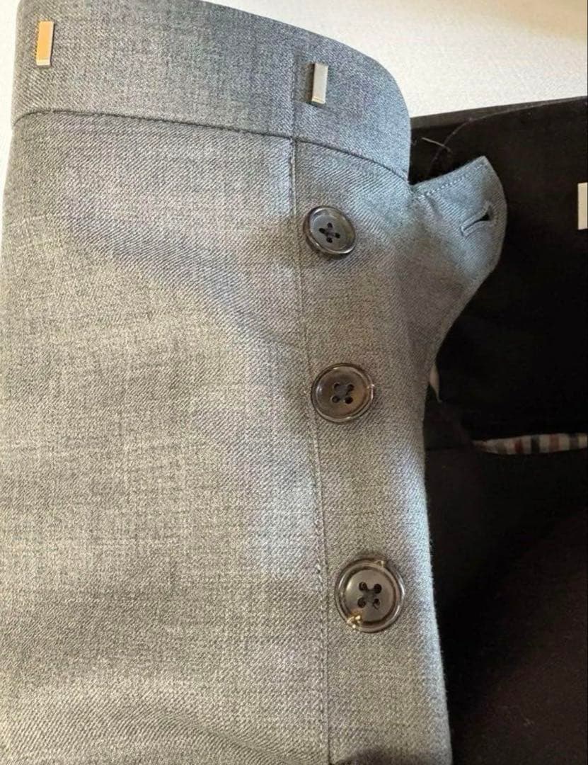 Thom Browne トムブラウン　グレイトラウザー　パンツ　4bar