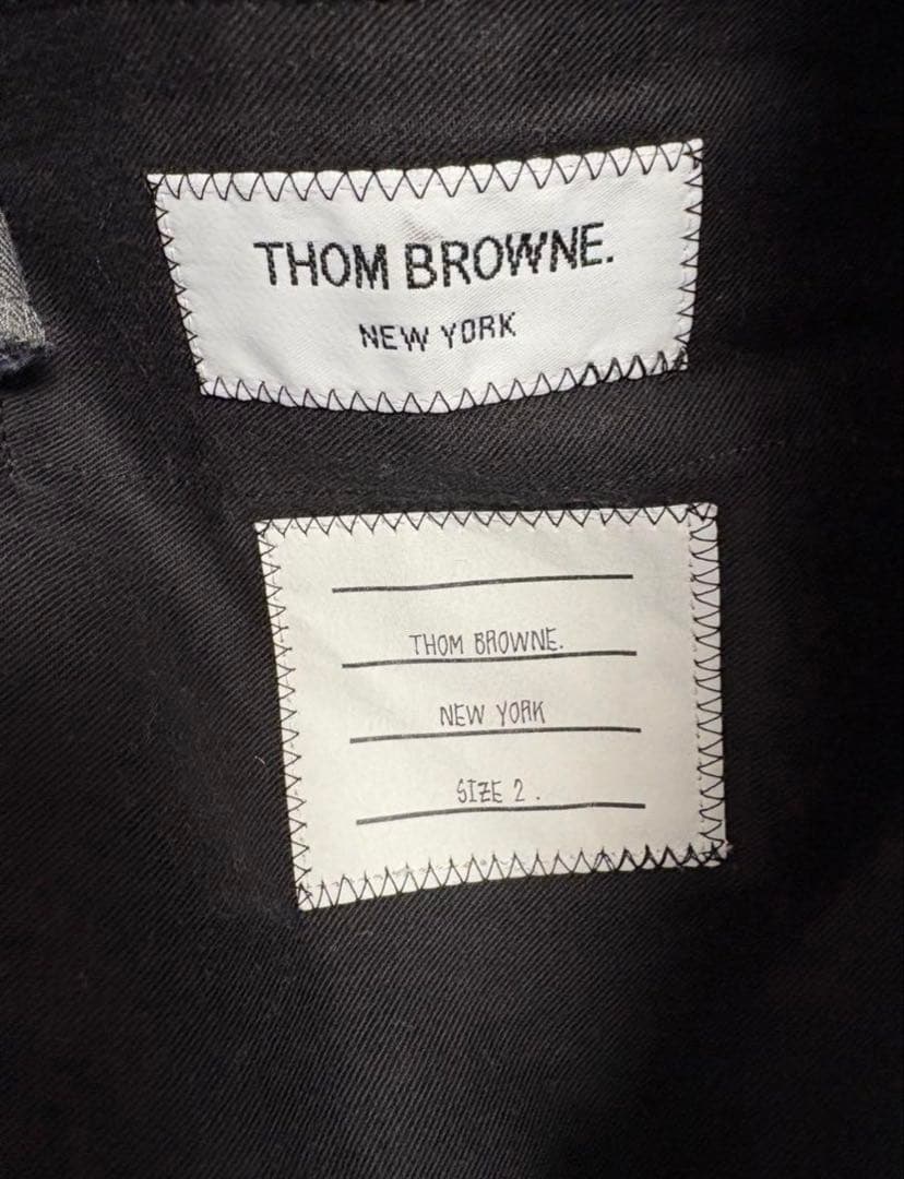 Thom Browne トムブラウン　グレイトラウザー　パンツ　4bar