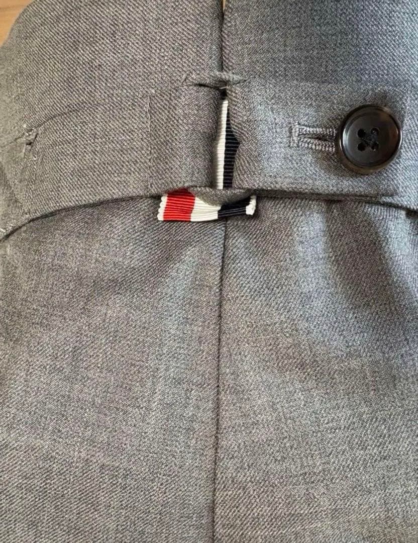 Thom Browne トムブラウン　グレイトラウザー　パンツ　4bar
