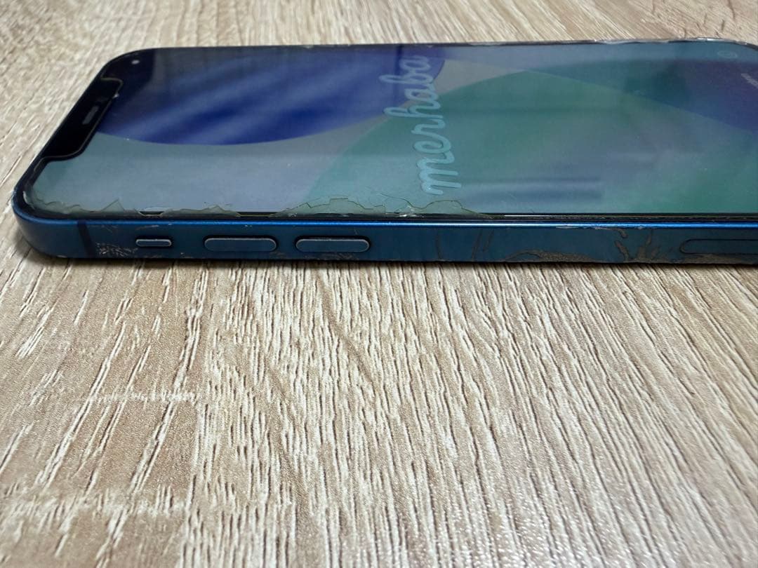 iPhone12 128GB SIMフリー 画面劣化あり バッテリー68%