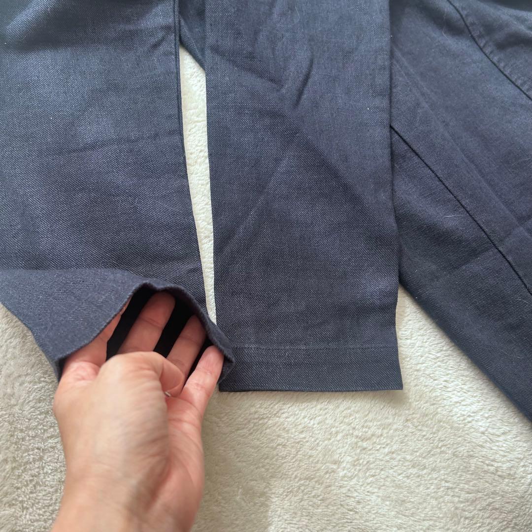 【タグ付き新品】studioCLIPリネンチェスターコート 定価17800円＋税