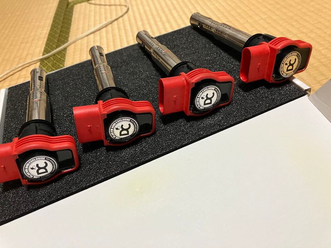 フォルクスワーゲンジェッタにて使用　強化コイル&レースチップセット