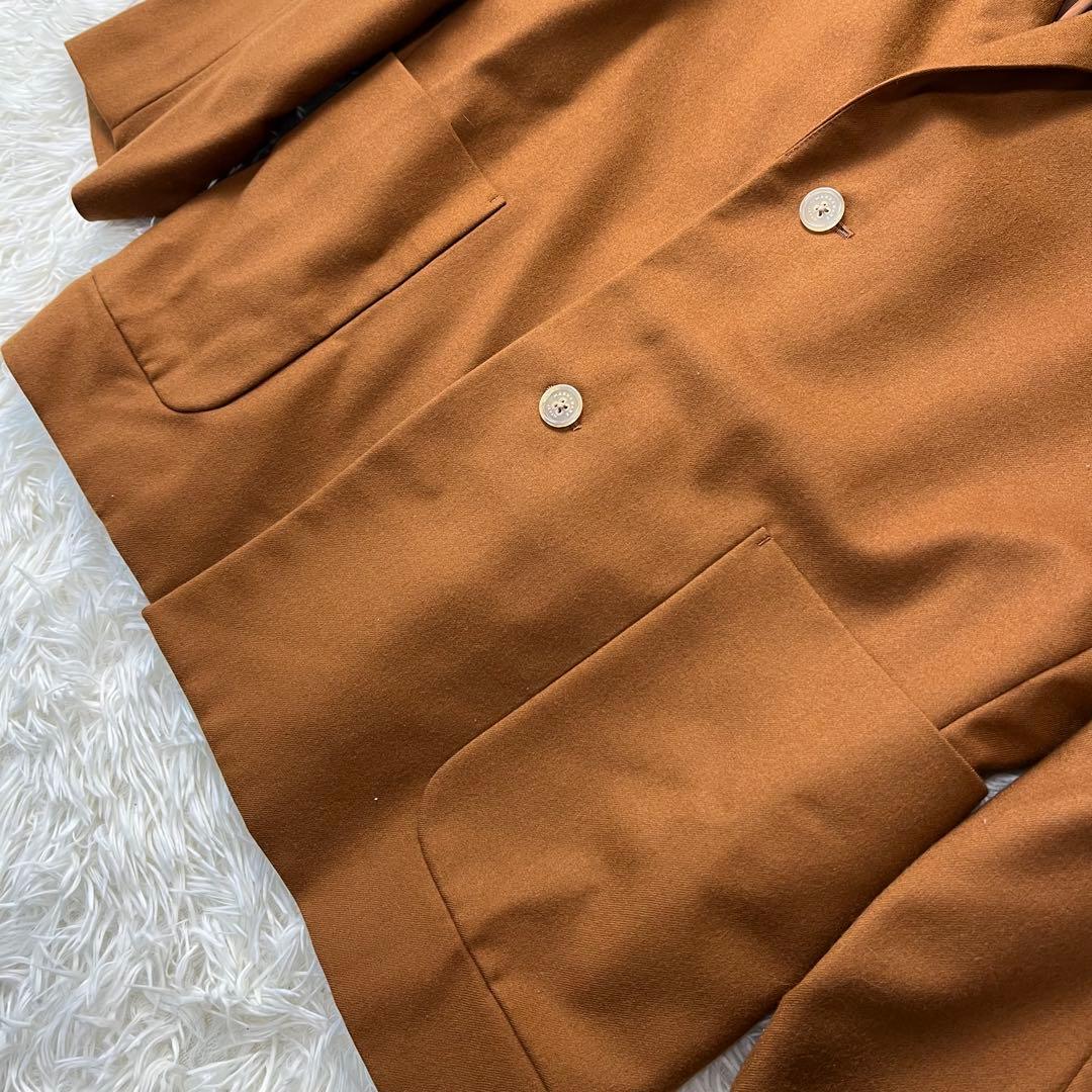 MARKAWARE テーラードジャケット ウール100% ブラウン 日本製 M