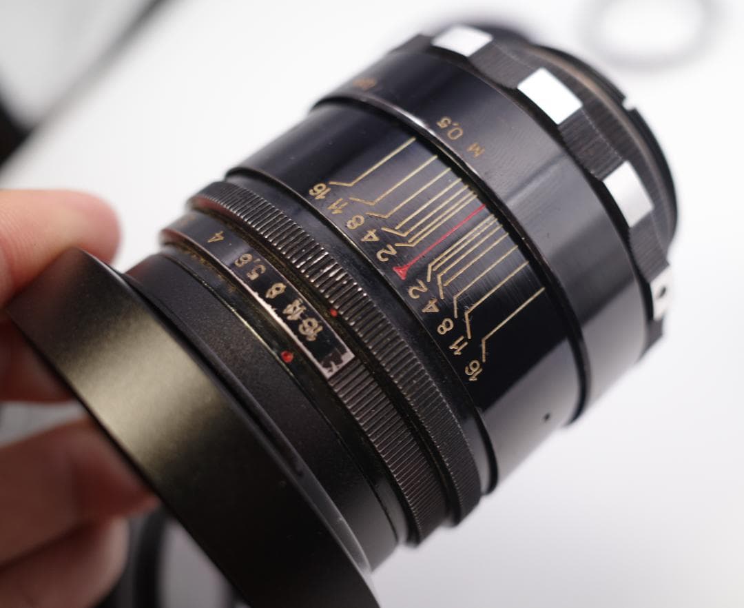 19【希少】Helios 初期型ゼブラ　ヘリオス44 ぐるぐるボケ