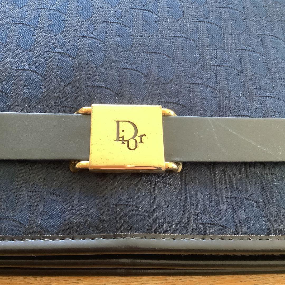 Dior ネイビー クラッチバッグ