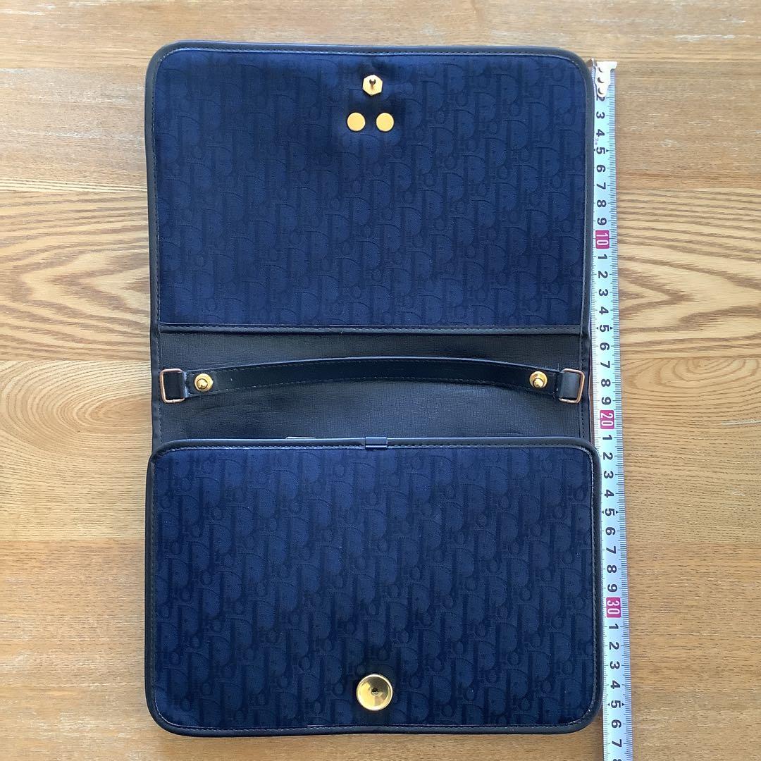 Dior ネイビー クラッチバッグ
