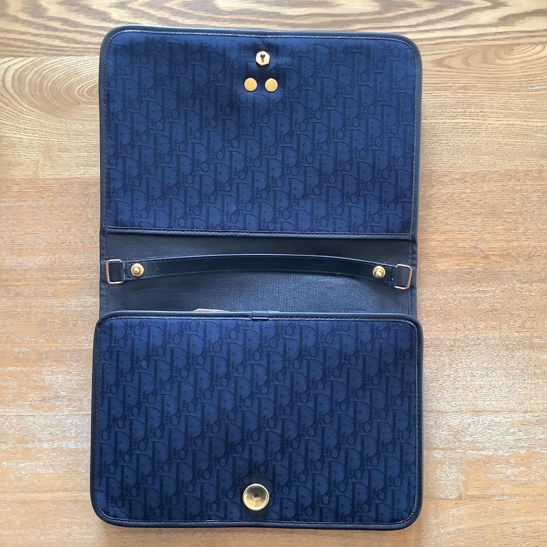 Dior ネイビー クラッチバッグ