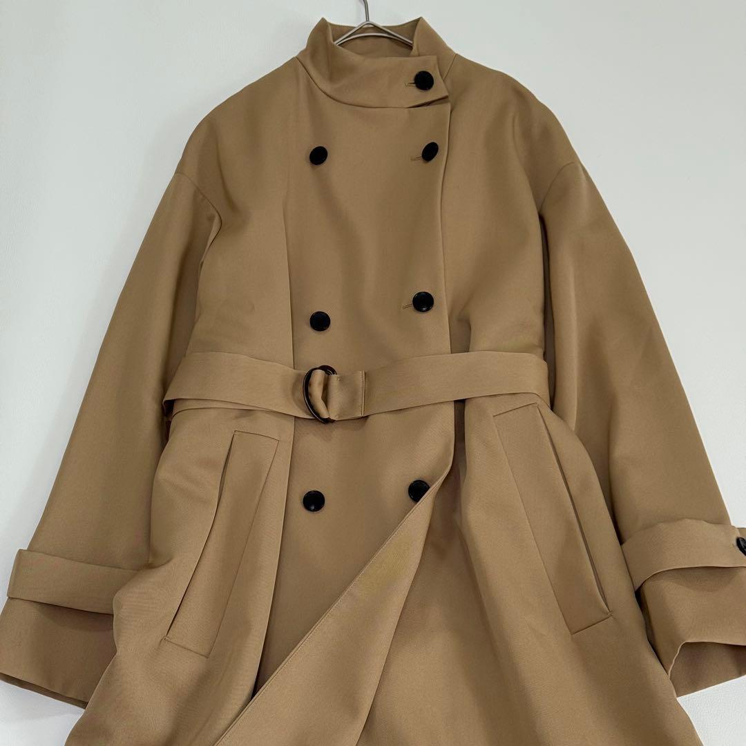 2023✨️ トゥモローランドコレクション　カバートクロス スタンドカラーコート