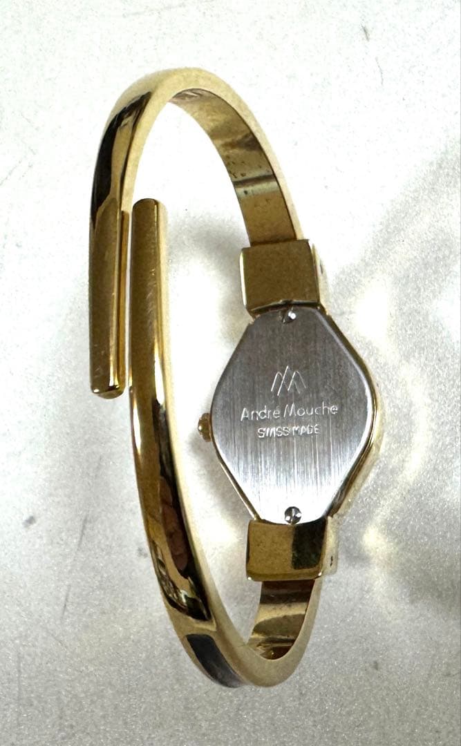 【未使用】ANDRE MOUCHE アンドレムッシュ 腕時計 バングル