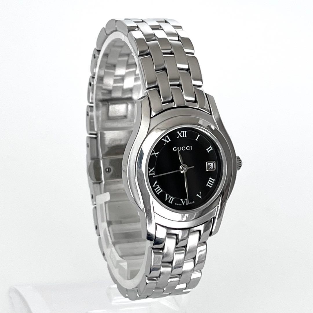 グッチ GUCCI 5500L レディース腕時計 磨き済み 電池新品 s2202