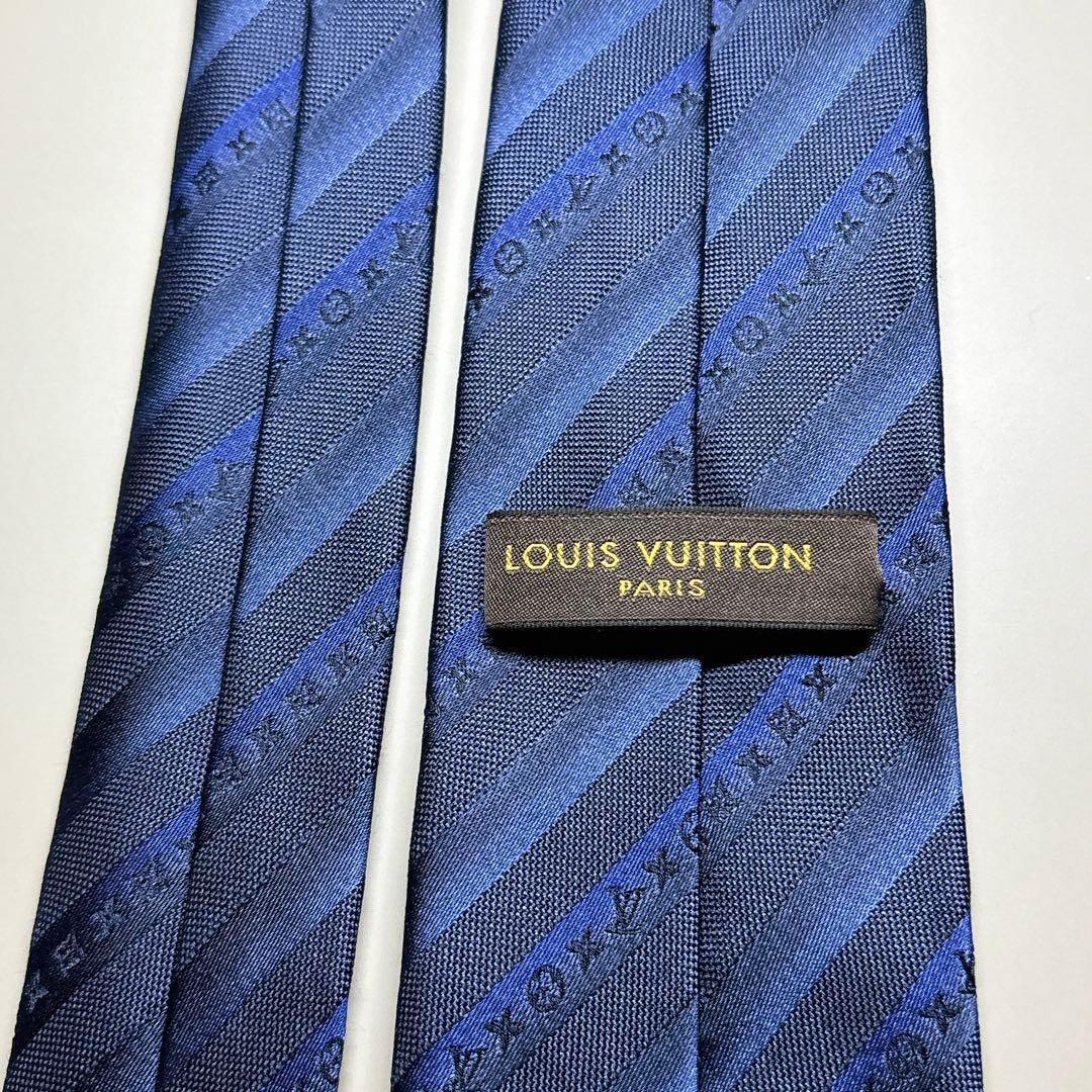 箱入り ルイヴィトン　マイクロモノグラム　ネクタイ