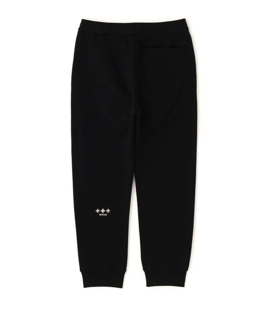 【タグ付き新品未使用】TATRAS スウェットパンツ　ブラック02（Mサイズ）