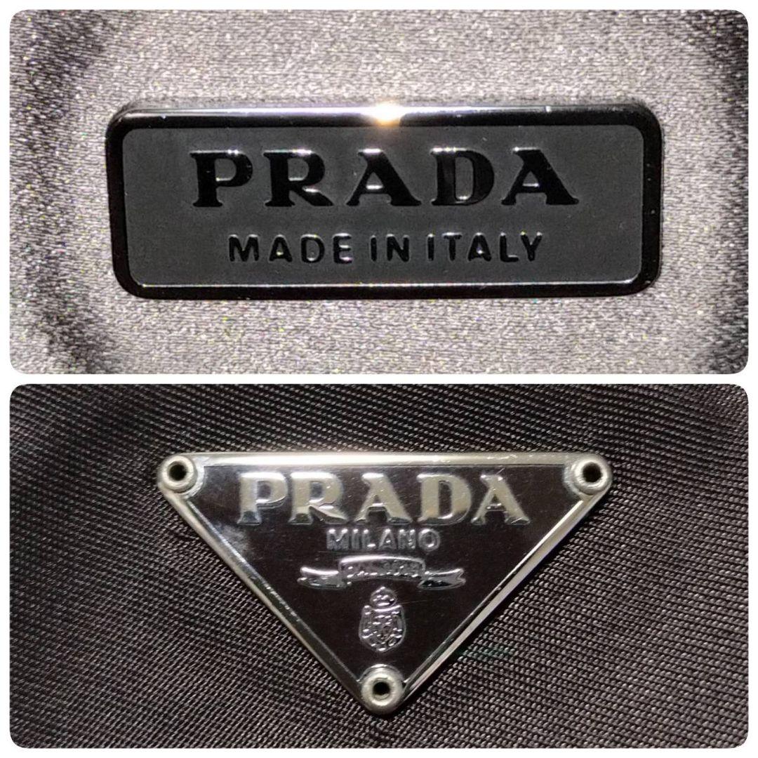 【極美品】 PRADA プラダ ショルダーバック アクセサリーポーチ テスート