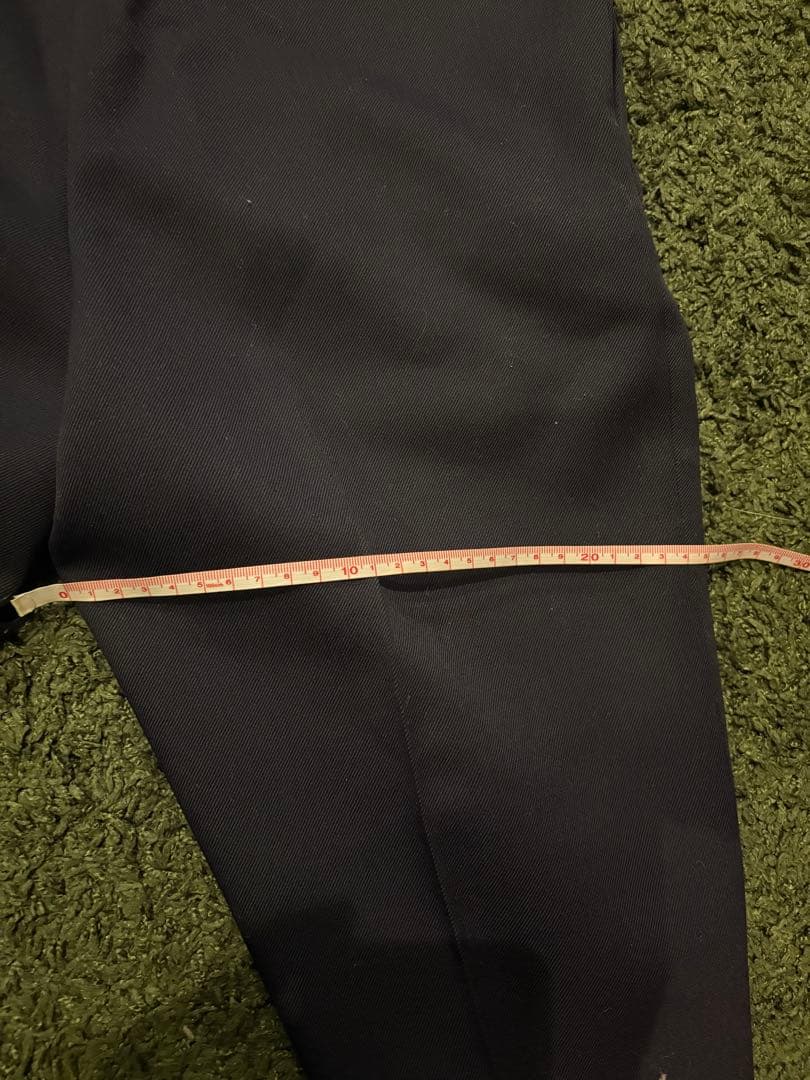 ジョンスメドレー WOOL GABARDINE TAPERED PANTS