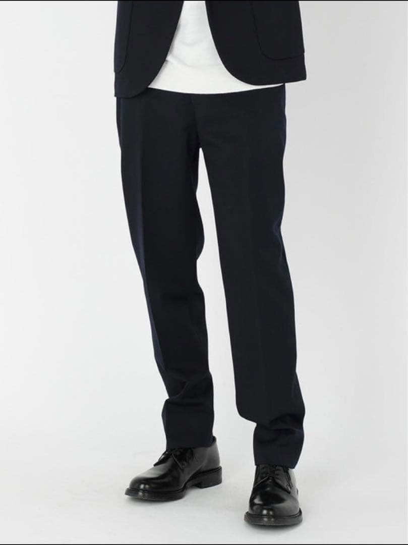 ジョンスメドレー WOOL GABARDINE TAPERED PANTS