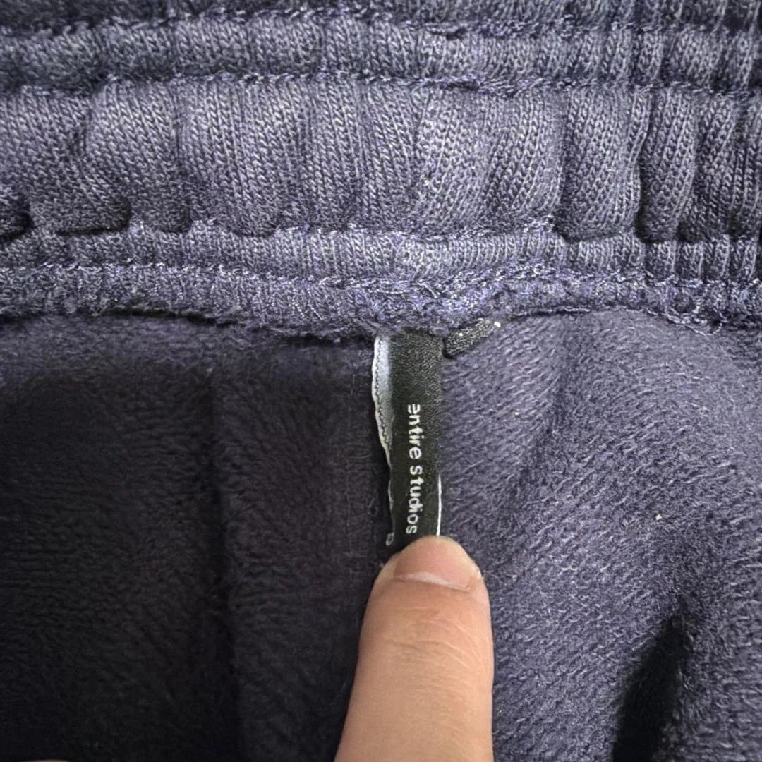 entire studios スウェットカーゴパンツ　ink