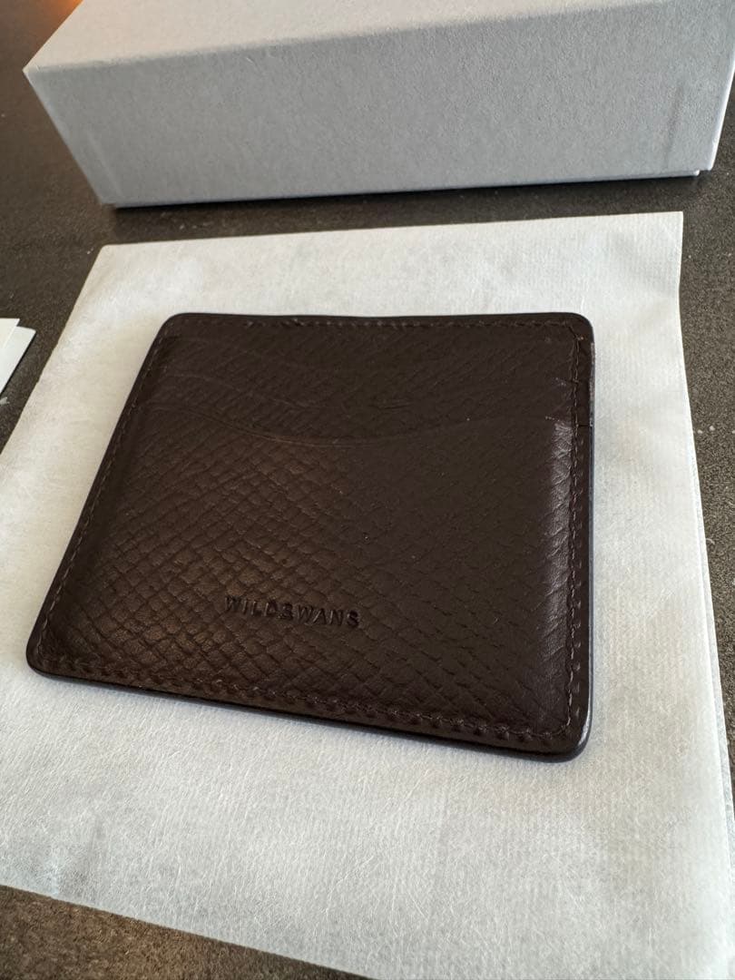 【希少】WILDSWANS MINIMAL M3 型押しサドル(ブラウン）