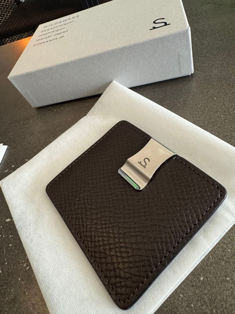 【希少】WILDSWANS MINIMAL M3 型押しサドル(ブラウン）