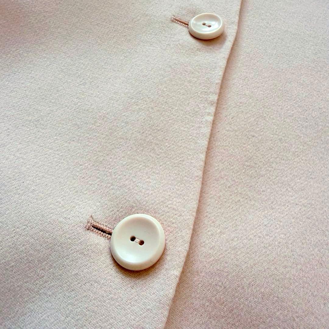 美品★マックスマーラ カシミヤ混ロングコート クチートアマーノ 希少ピンク