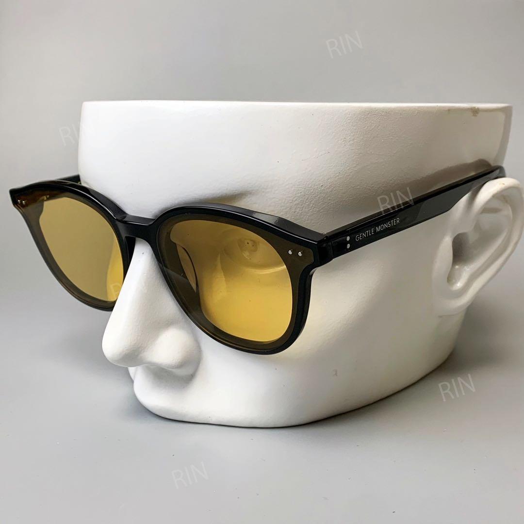 GENTLE MONSTER Lang サングラス 黄色いレンズ