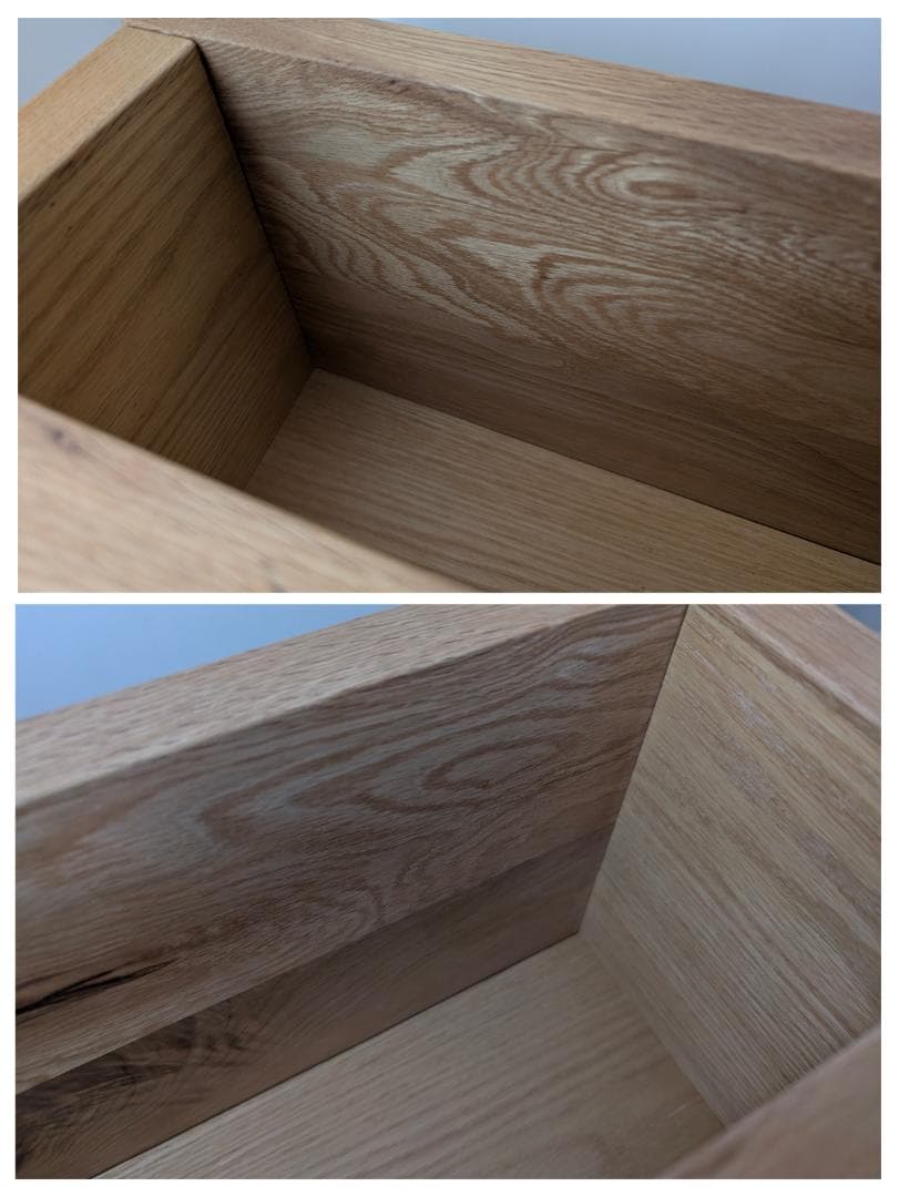 USED リビングハウス オーク 無垢材 引出付き リビングテーブル 北欧