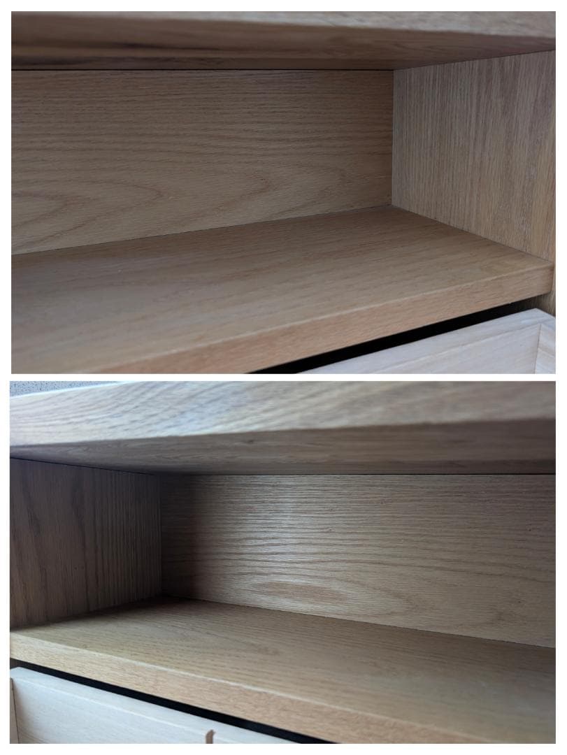 USED リビングハウス オーク 無垢材 引出付き リビングテーブル 北欧