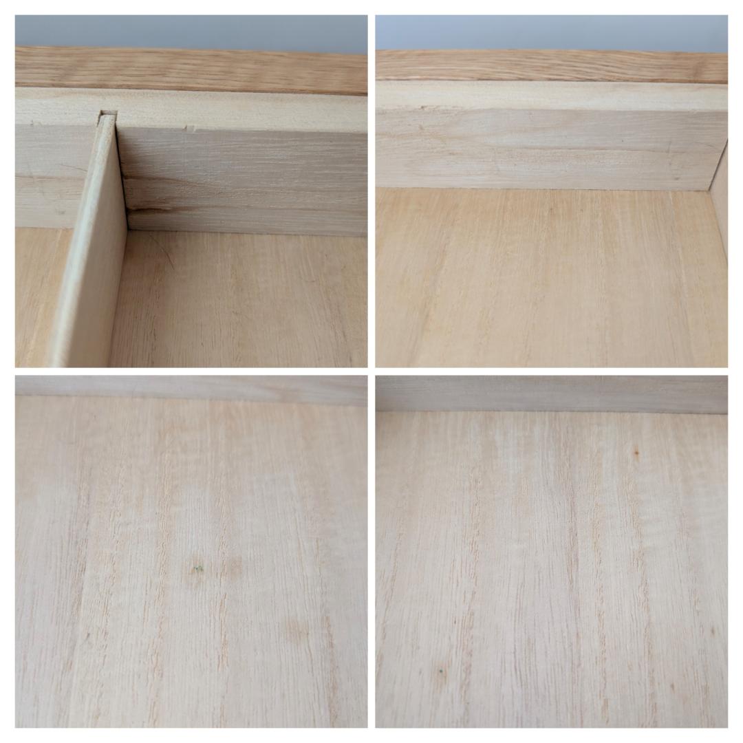 USED リビングハウス オーク 無垢材 引出付き リビングテーブル 北欧