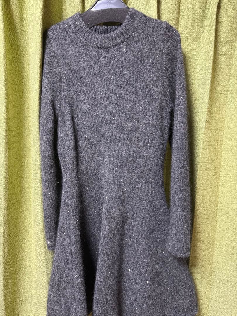 Twinkle Flare Mini Dress - gray / Sサイズ