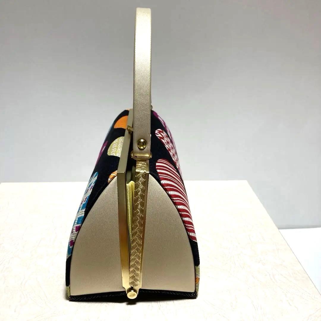 振袖用　正絹　帯地　草履バックセット　新品　No.2087