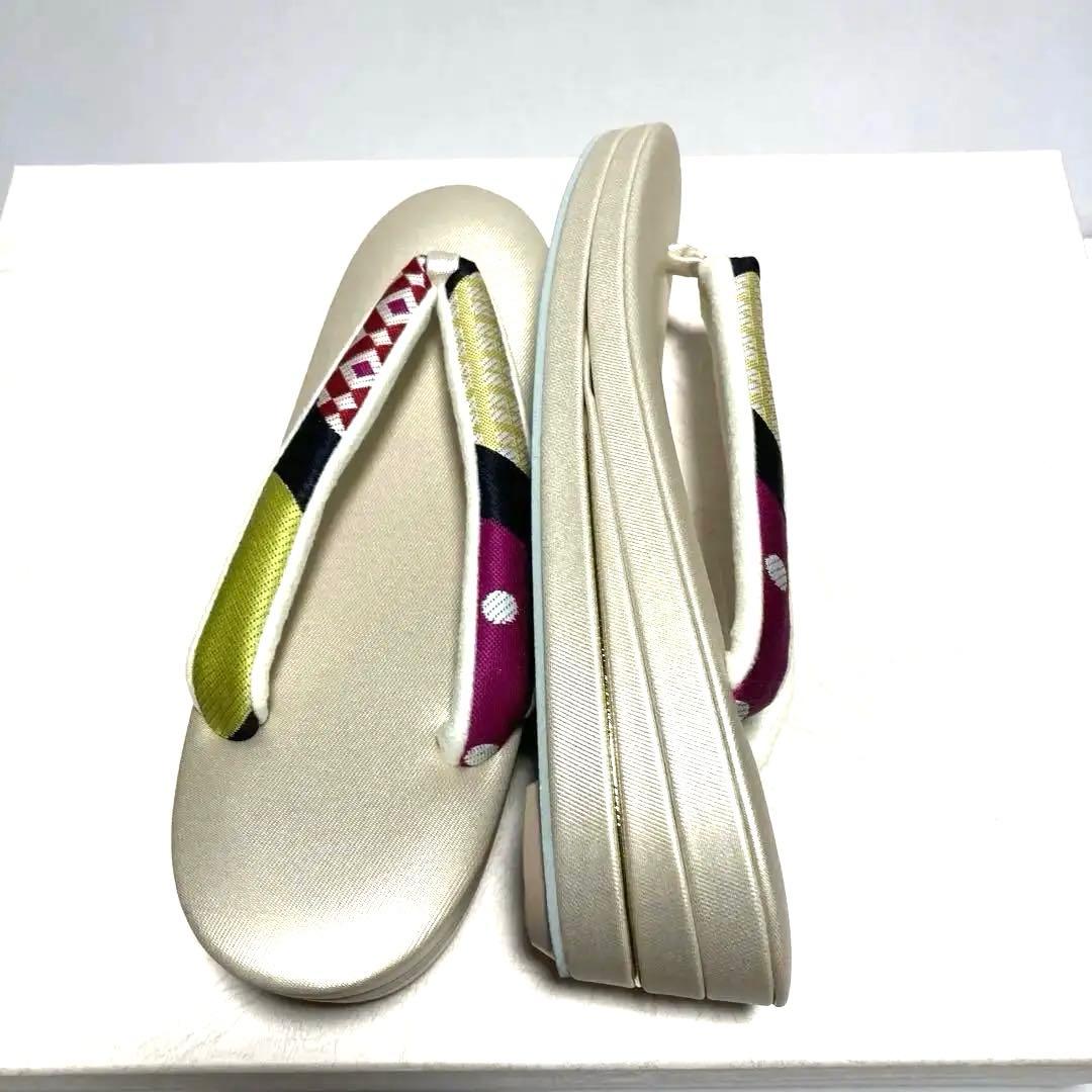 振袖用　正絹　帯地　草履バックセット　新品　No.2087