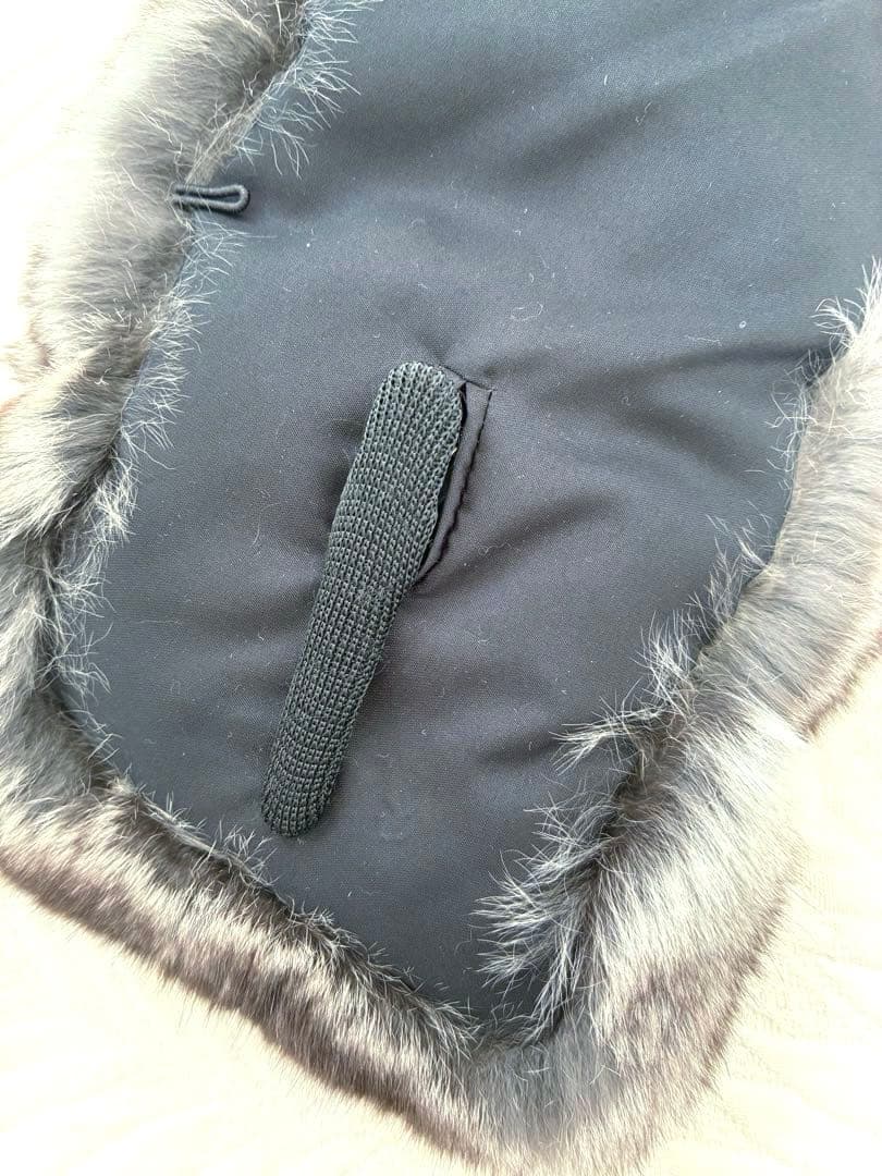 チンチラファー　マフラー　ふっくらリアルファー　染めなし