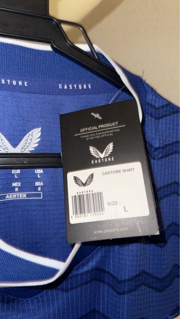 エヴァートン CASTORE シャツ 25-26