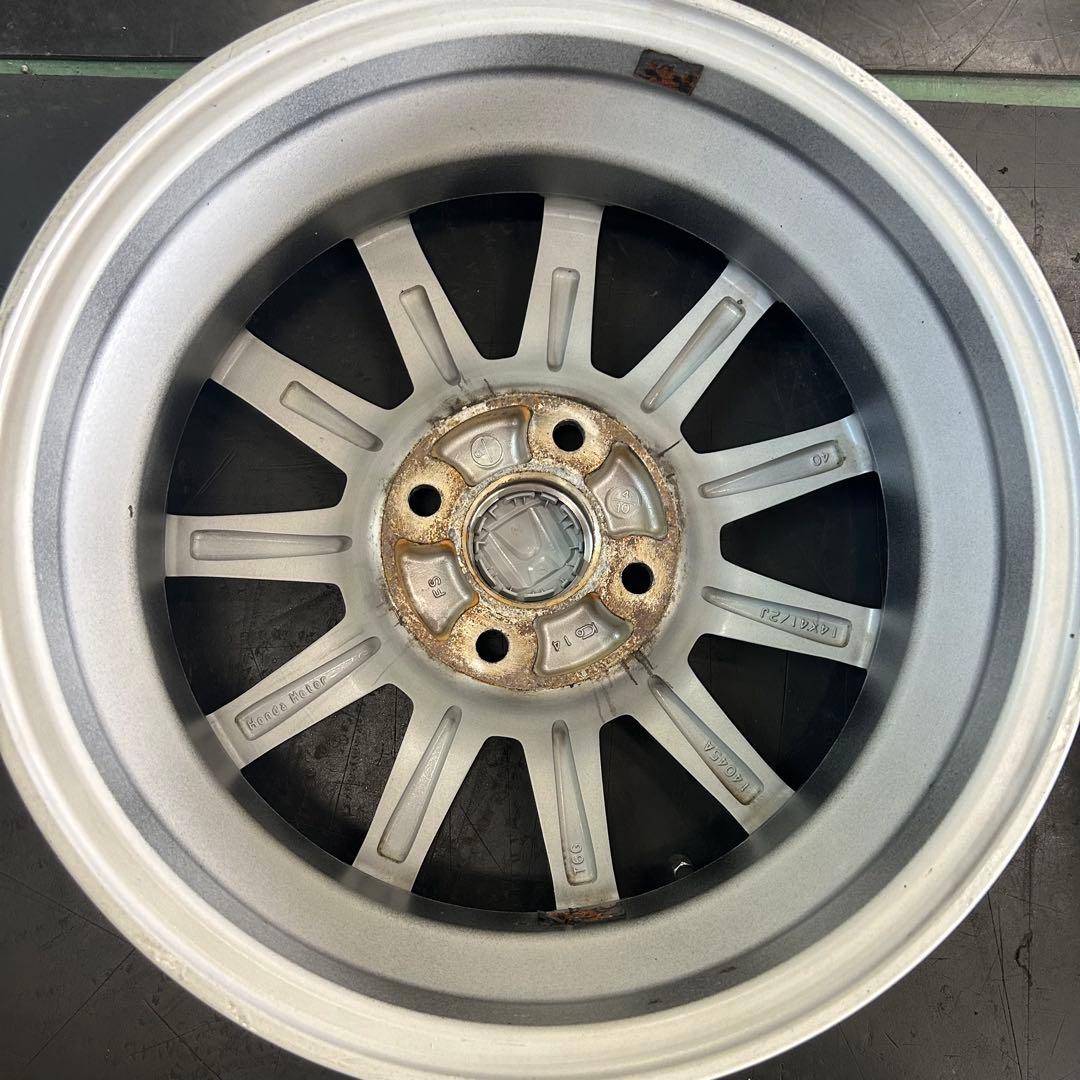 中古アルミ14X4.5　ホンダN-WGN純正4本セット　N-BOX、N-ONE等