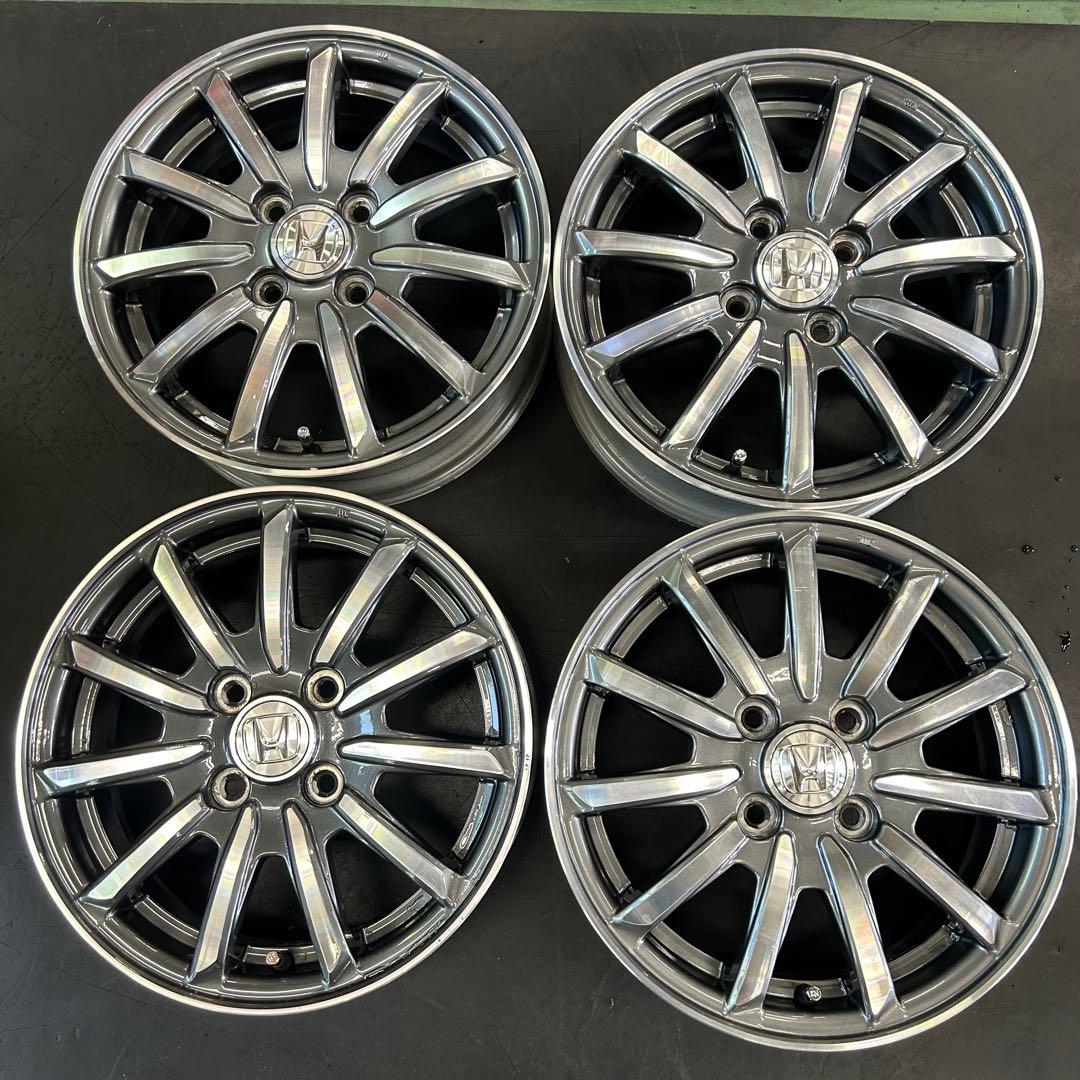 中古アルミ14X4.5　ホンダN-WGN純正4本セット　N-BOX、N-ONE等