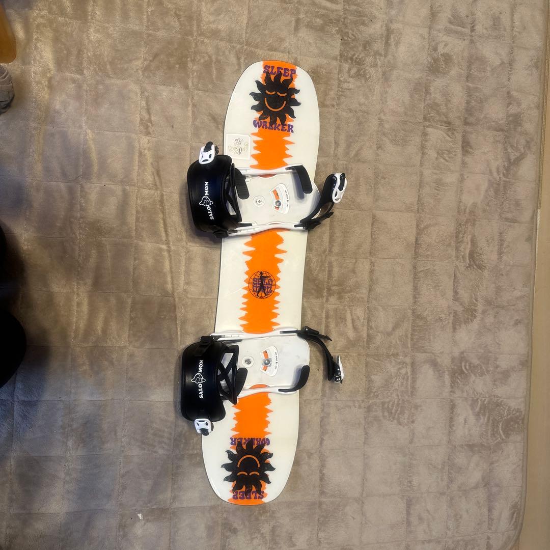 ma☆サロモン3セット スノボ板90バインディングサロモンブーツ19