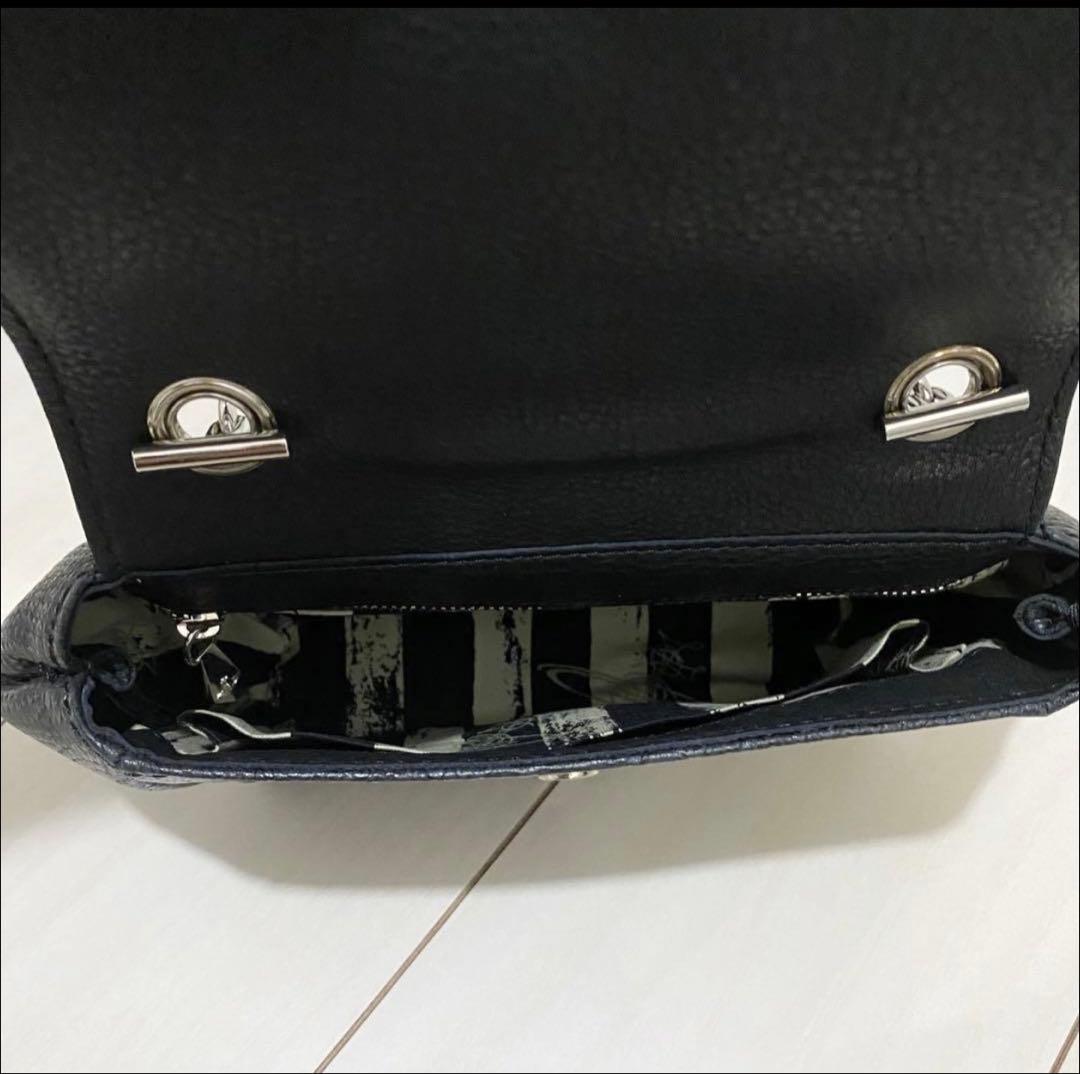 ヴィヴィアンウエストウッド　パドロック南京錠　牛革バッグ　新品　日本製