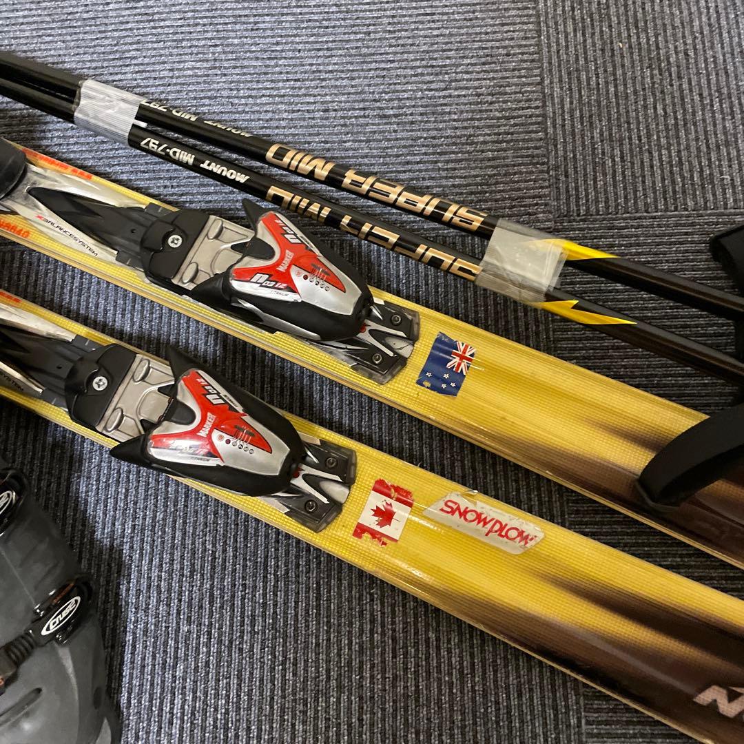 スキー板170 スキーブーツ28.5 スキーセット　ノルディカ