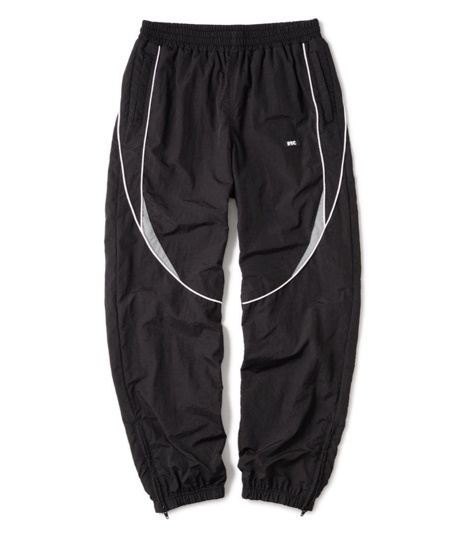 FTC ブラック ナイロンパンツ